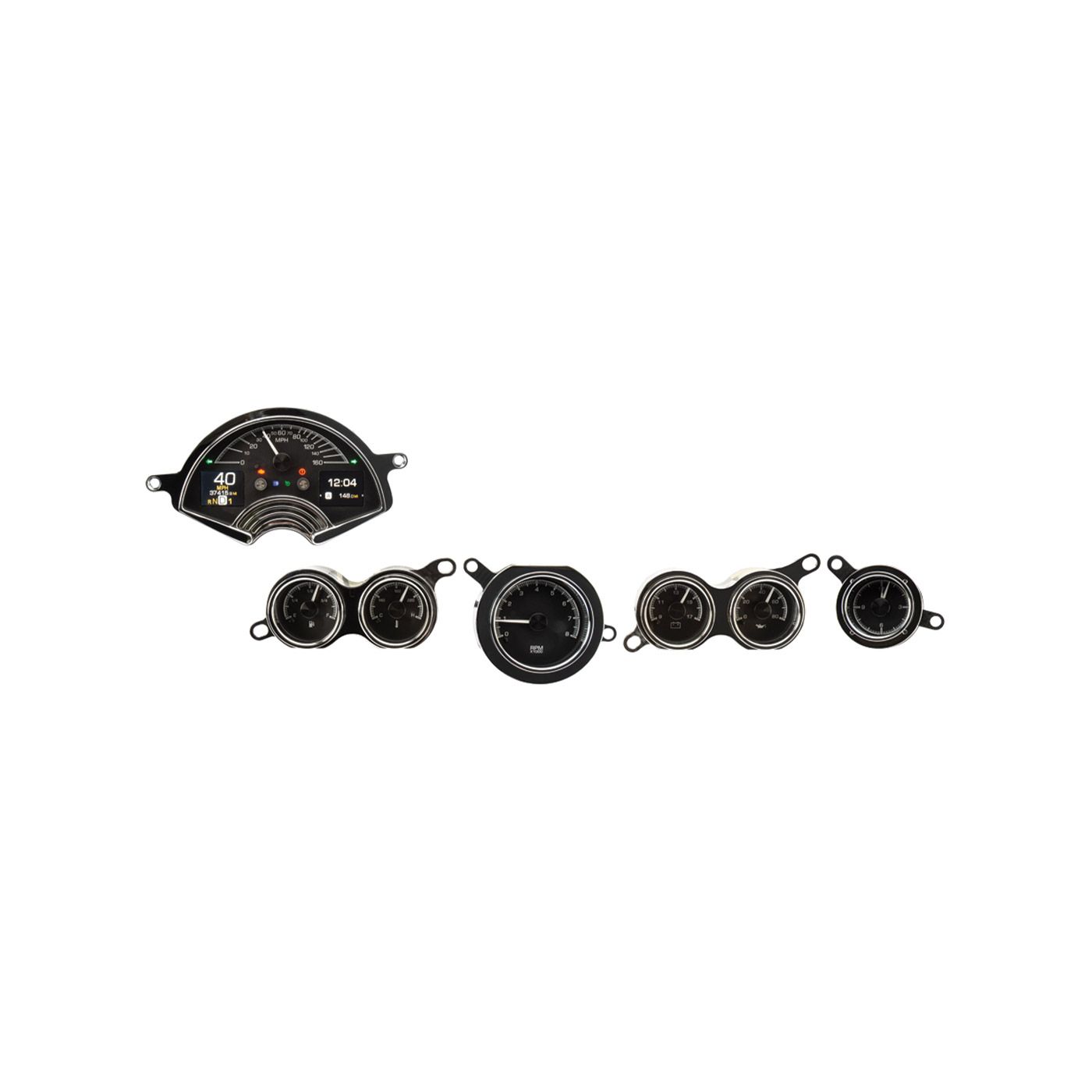 D-1214 Dakota Digital HDX-meterclusterpakket 53-57