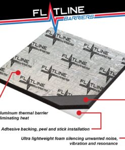 Alternative view of I-3226 Conv. Flatline Barrier volledige auto-isolatiekit (vloer, bagageruimte, deuren) 68-75