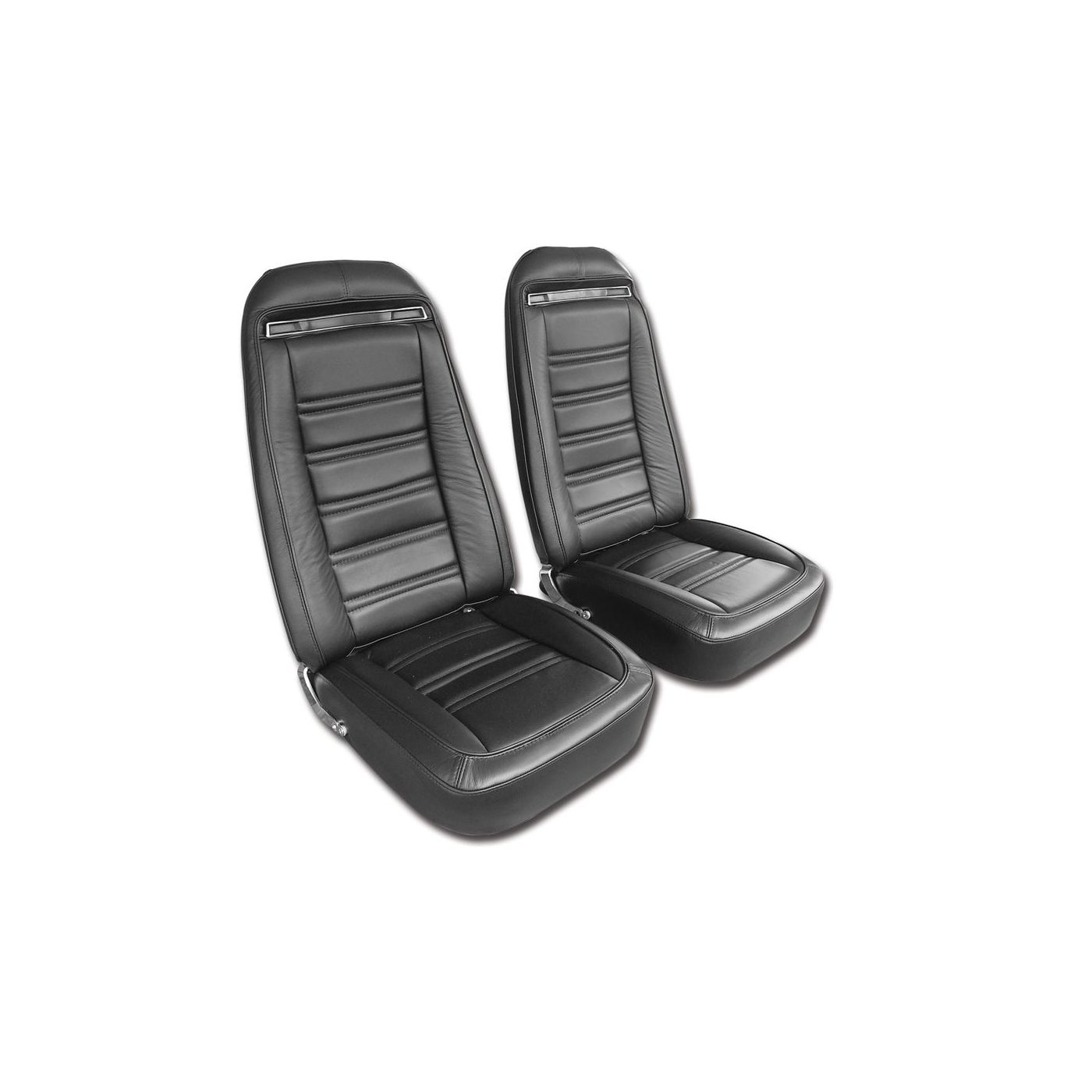 I-3094 Compleet voorgemonteerde 100% lederen stoelen met frames (zonder schoudergordel optie) 75