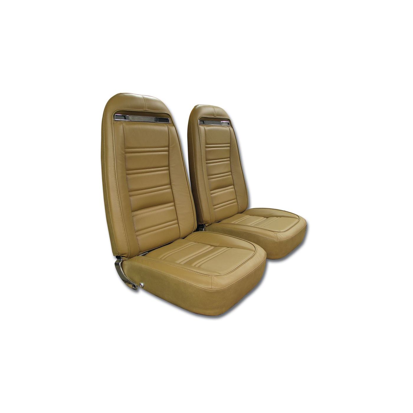 I-3096 Compleet voorgemonteerde 100% lederen stoelen met frames 76-78 - Afbeelding 4