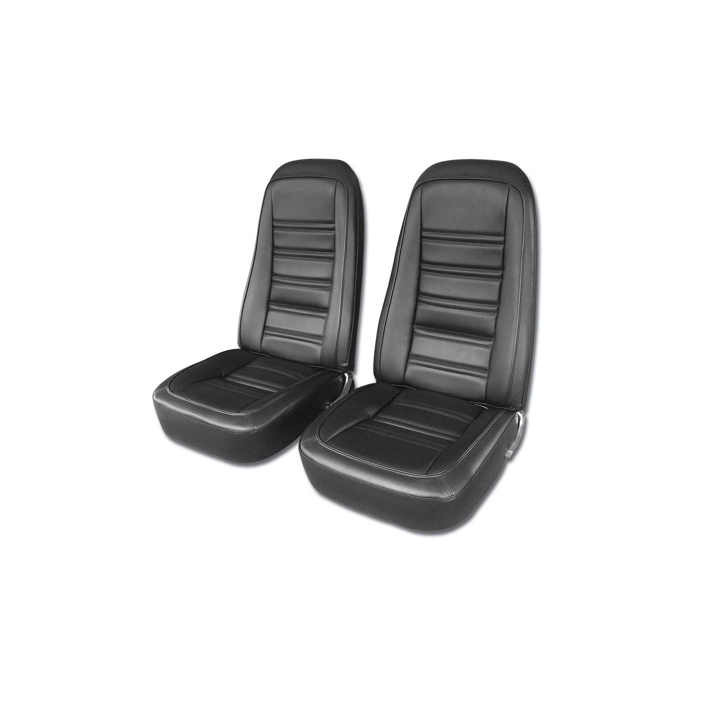 I-3096 Compleet voorgemonteerde 100% lederen stoelen met frames 76-78