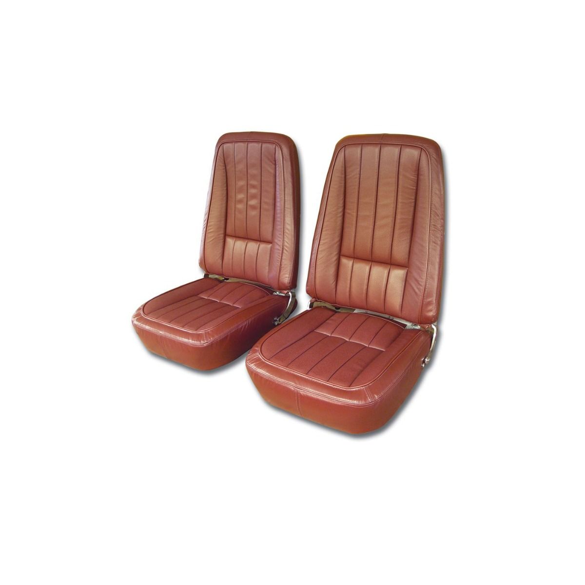 I-3140 Compleet voorgemonteerde 100% lederen stoelen met frames en hoofdsteunbeugels 68E