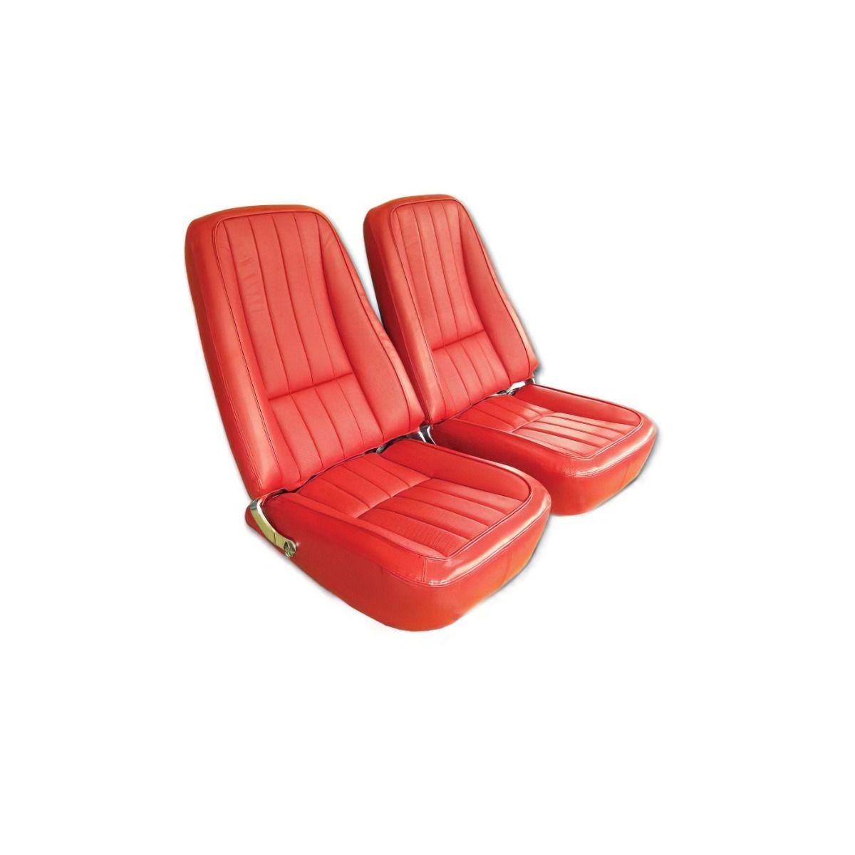 I-3139 Compleet voorgemonteerde leerachtige (vinyl) stoelen met frames zonder hoofdsteunbeugels 68L