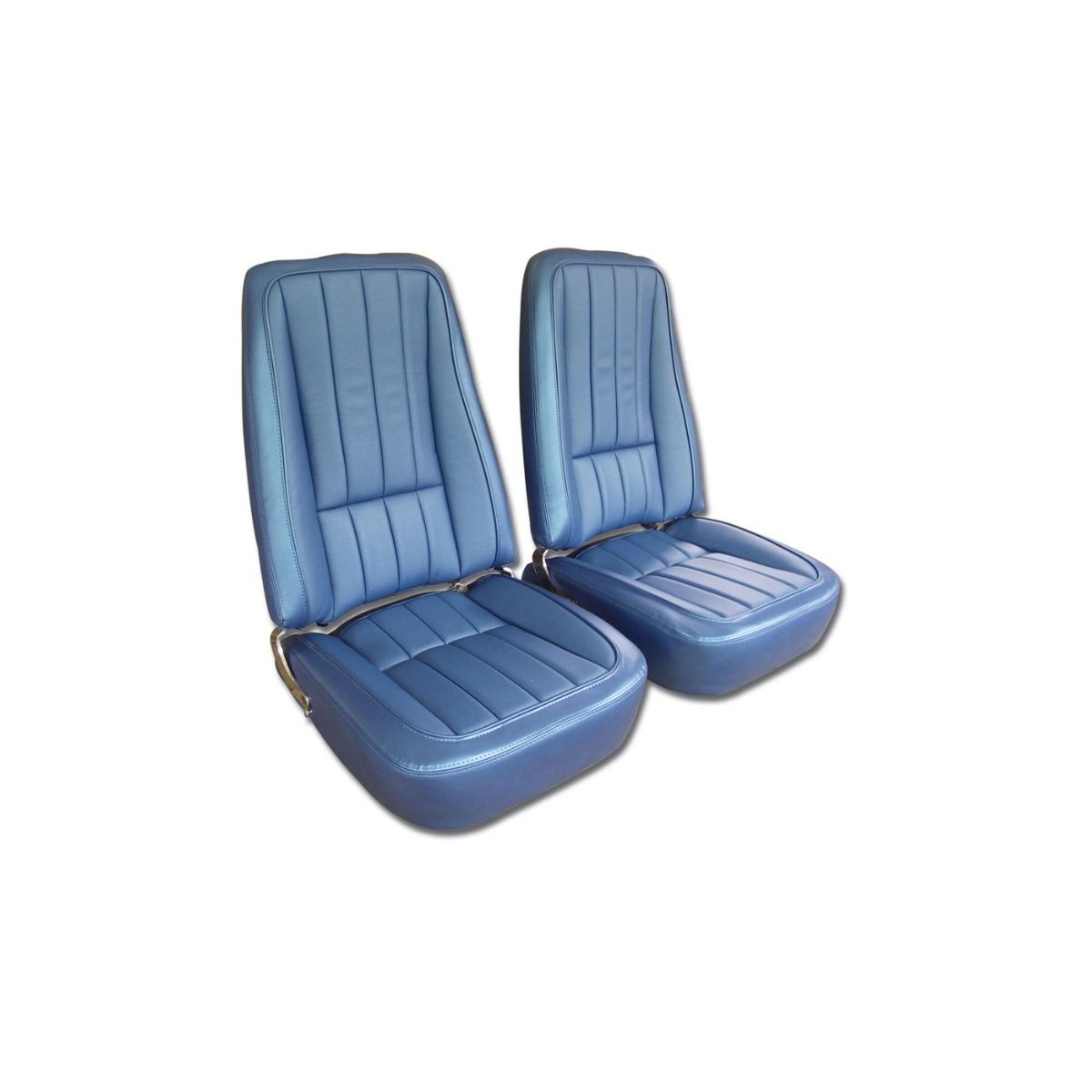I-3144 Complete, voorgemonteerde vinylstoelen met frames en hoofdsteunbeugels 69