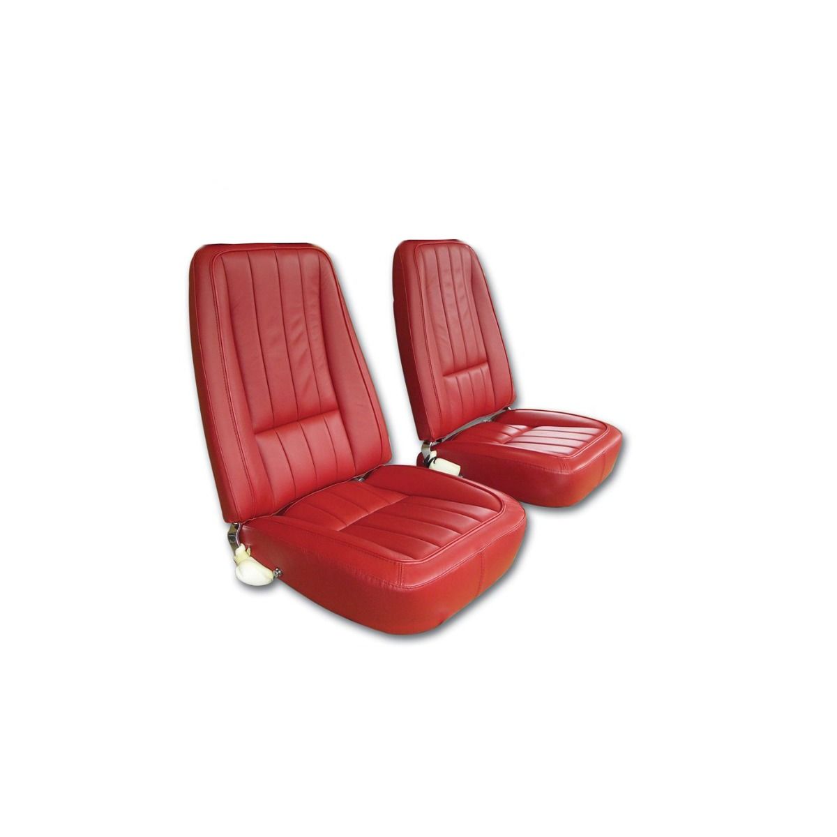 I-3145 Compleet voorgemonteerde 100% lederen stoelen met frames en hoofdsteunbeugels 69 - Afbeelding 2