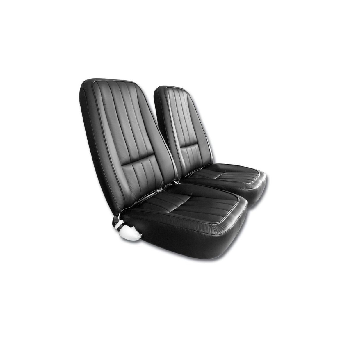 I-3145 Compleet voorgemonteerde 100% lederen stoelen met frames en hoofdsteunbeugels 69 - Afbeelding 3