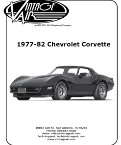 Vintage Air 1977-1982 Standaard slangen set