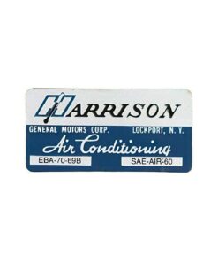 MF-319 Sticker airconditioning-warmtewisselaar 69