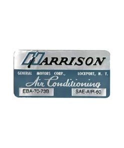 MF-323 Sticker airconditioning-warmtewisselaar 73