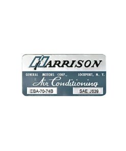 MF-324 Sticker airconditioning-warmtewisselaar 74