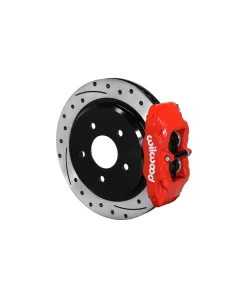 Alternative view of DB-1336 Wilwood Direct Fit DCP56 achterrempakket met rotoren en flexibele slangen 97-04