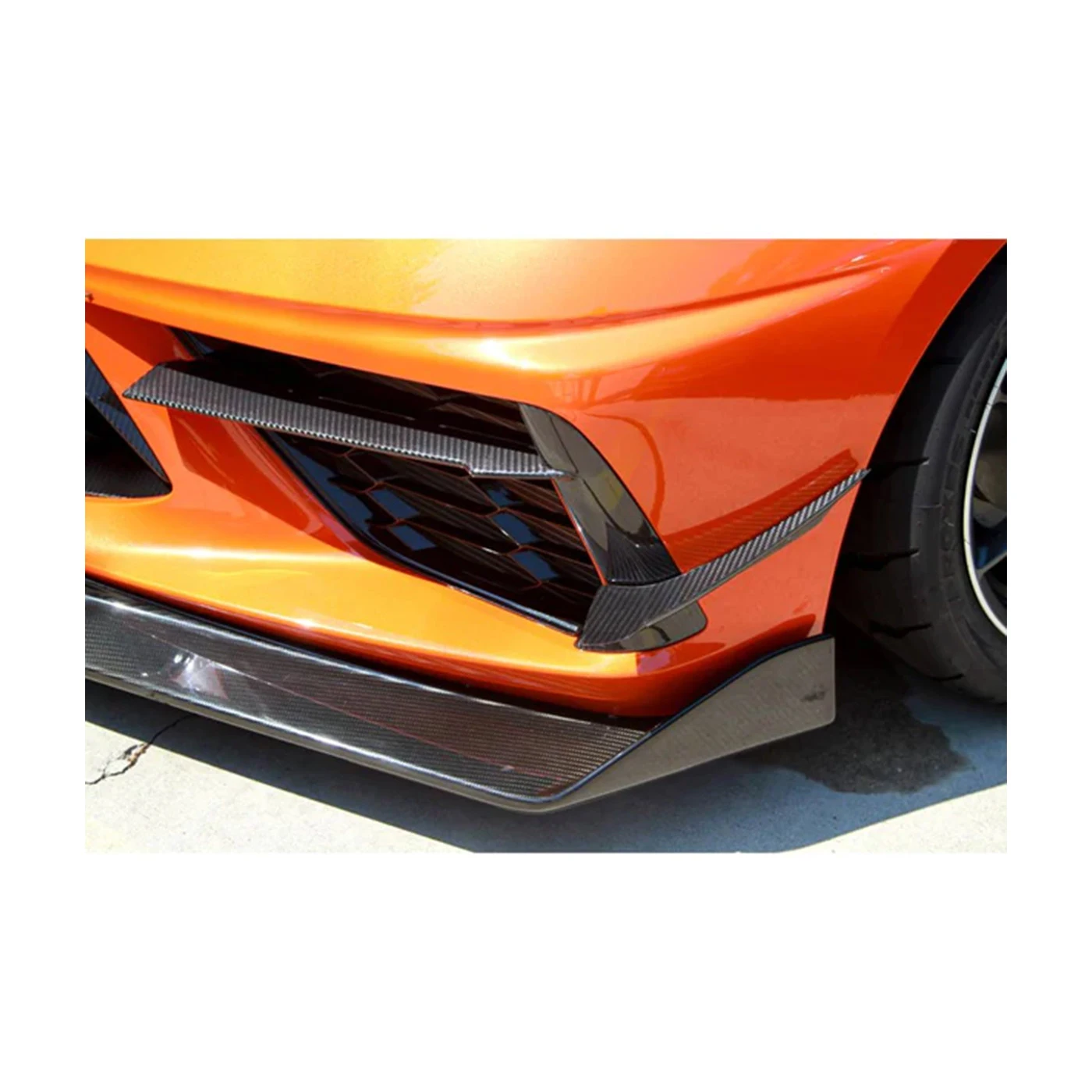F-852 APR Front Bumper Canards 20-23 - Afbeelding 2