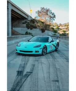 Alternative view of F-863 Z06 Coupe APR Carbon Fiber GTC-500 Adjustable71" Wing 05-13
