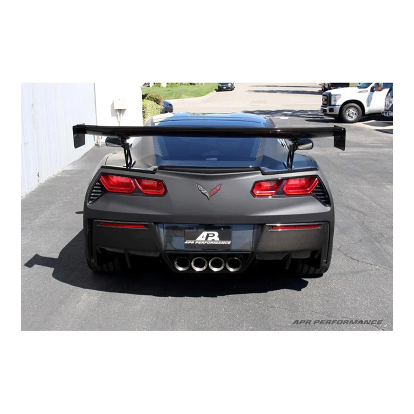 F-871 APR GTC-500 Adjustable74" Wing w/Spoiler Delete 14-19 - Afbeelding 3