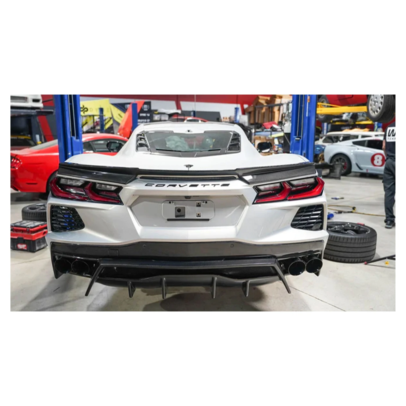 F-879 APR Rear Spoiler Delete 20-23 - Afbeelding 2