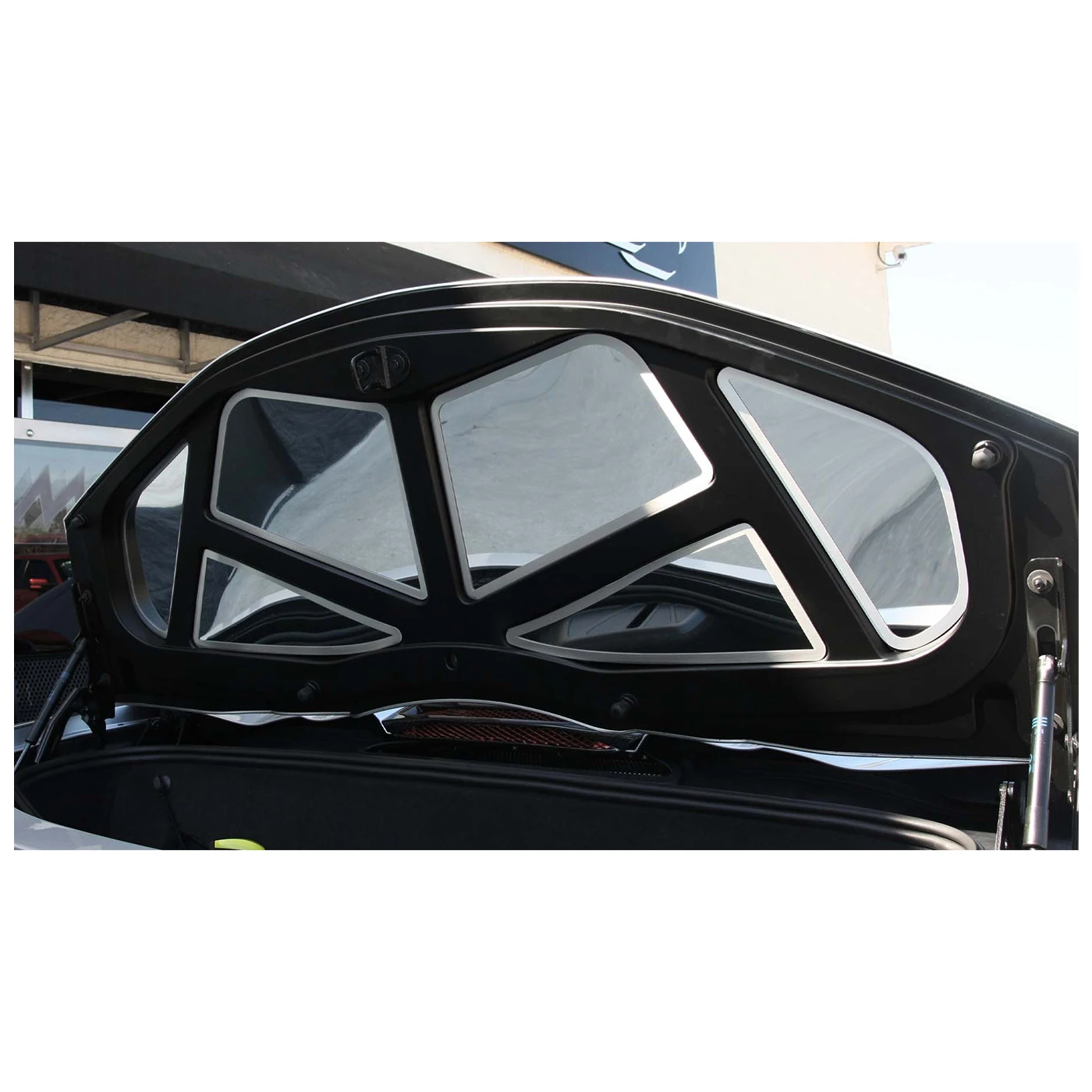 X-4610 Cabrio gepolijste kofferpaneelinzetstukken met geborsteld frame 20-24