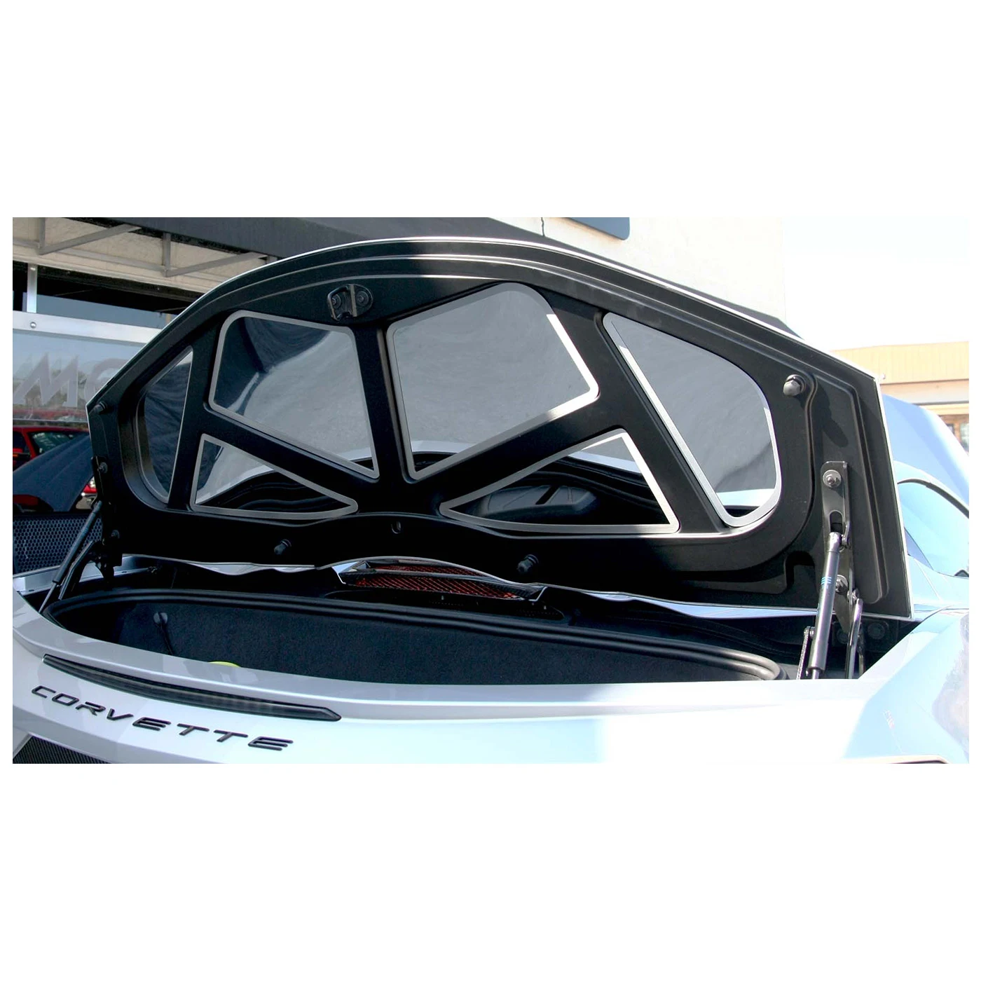 X-4610 Cabrio gepolijste kofferpaneelinzetstukken met geborsteld frame 20-24 - Afbeelding 2