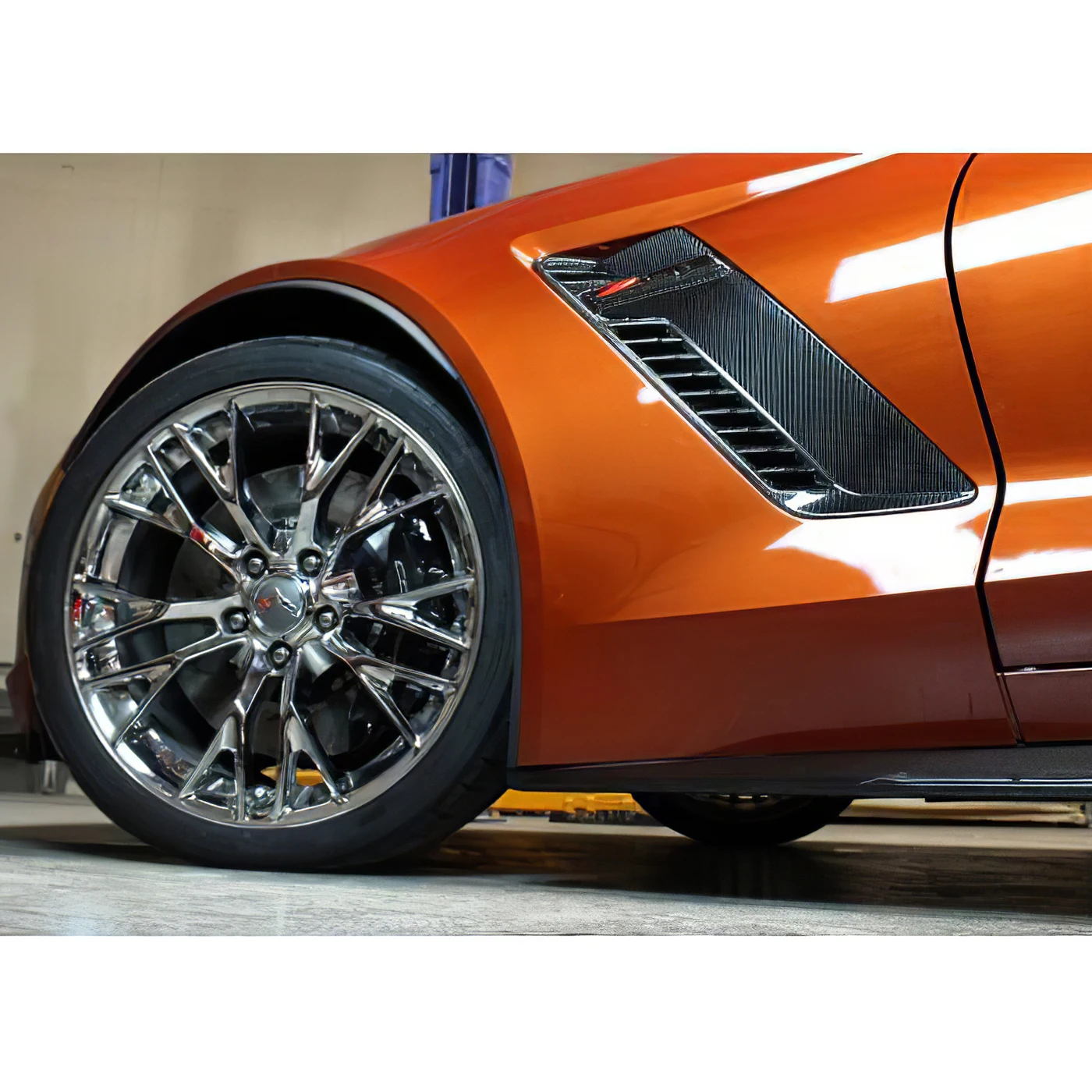 F-786 Z06 APR Carbon Fiber Fender Side Vents 15-19 - Afbeelding 3