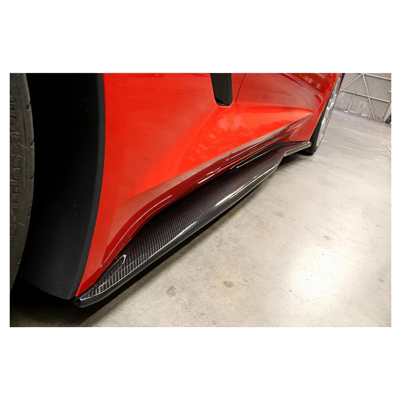 F-789 APR Carbon Fiber Side Rocker Extensions 14-19 - Afbeelding 2