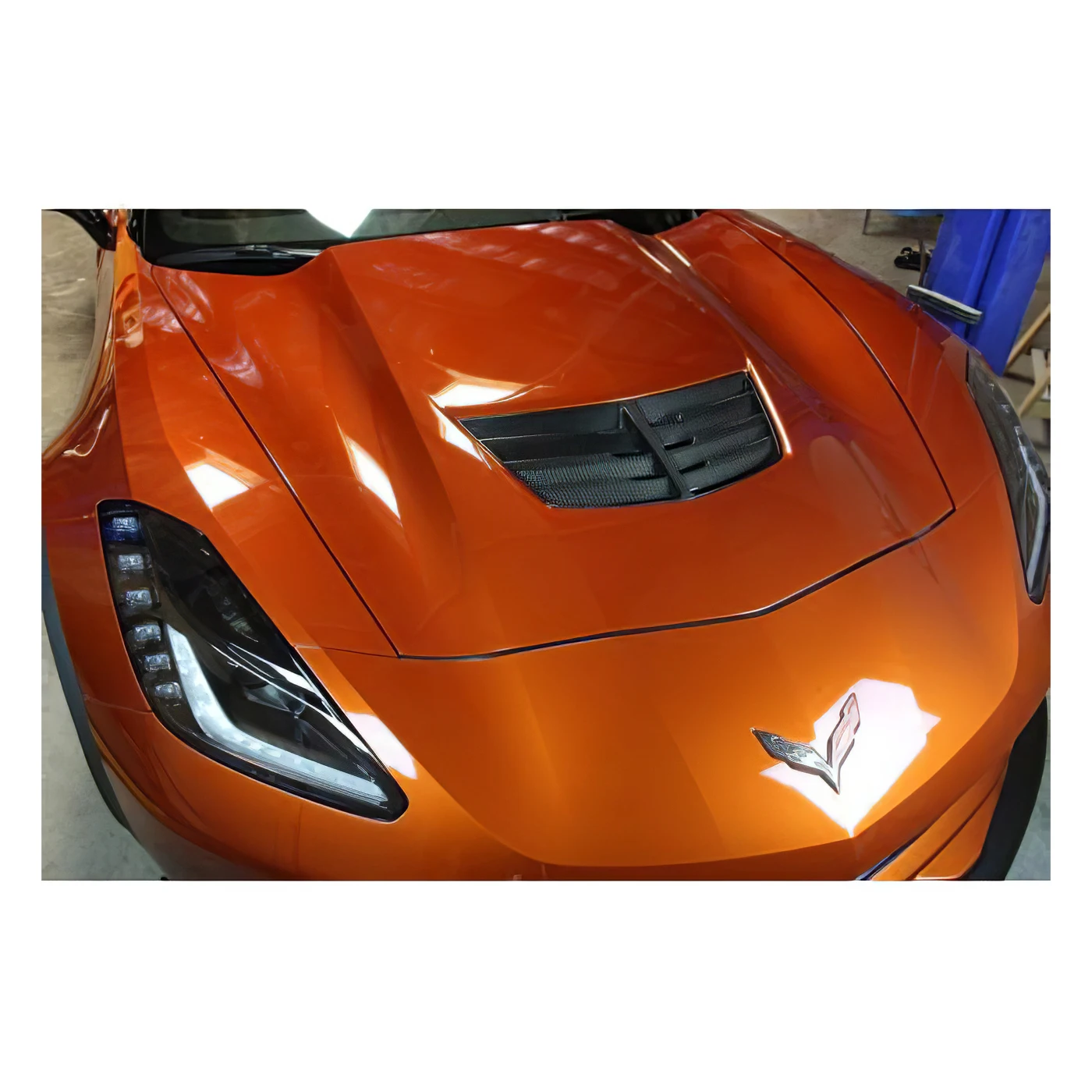F-796 Z06 APR Carbon Fiber Hood Vent 15-19 - Afbeelding 3