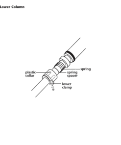 Alternative view of 498-08 Stuurkolom onderste veer 67L-68