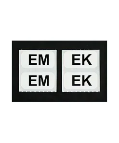 501-19A Stickers schokbreker-(EM & EK) 63-79