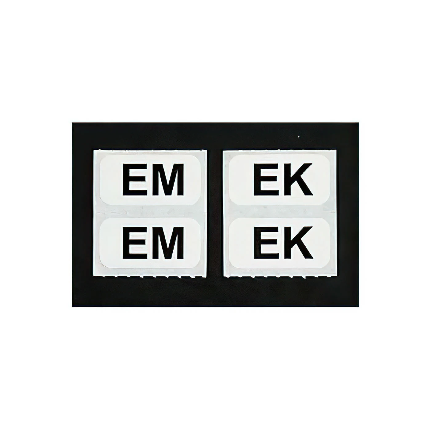 501-19A Stickers schokbreker-(EM & EK) 63-79