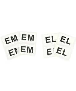 MF-447 Schokdemper-identificatiestickers (EL & EM) 63-79