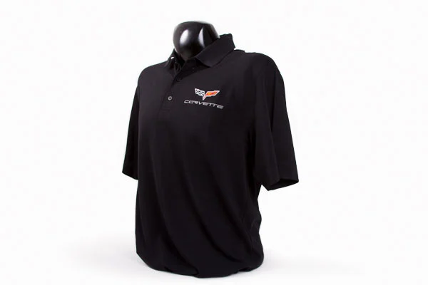 Heren C6 Corvette Cutter & Buck Toernooi Poloshirt - Afbeelding 4