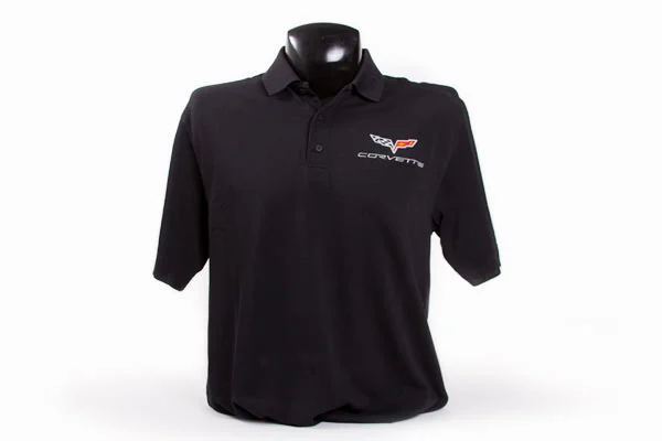 Heren C6 Corvette Cutter & Buck Toernooi Poloshirt - Afbeelding 5
