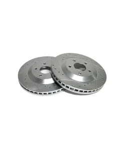 600K033 12in Power Stop Drilled & Slotted Rotors - Front 88-95