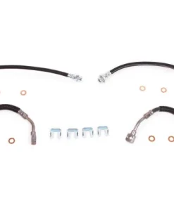640-32D Rubberen remleiding set met ringen en clips 94-96
