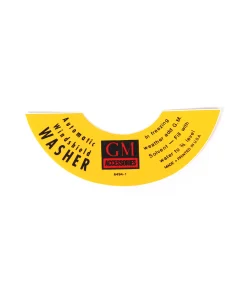 MF-527 Automatic Washer Lid gele sticker 53-55