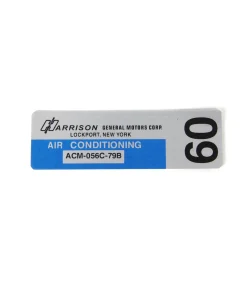 MF-530 Decal voor warmtewisselaar van airconditioning 79