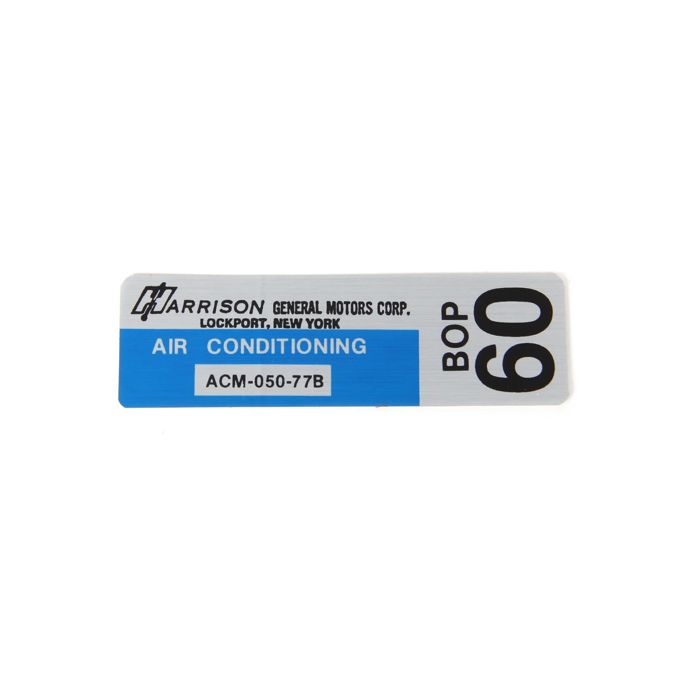 MF-536 Decal voor warmtewisselaar van airconditioning 77