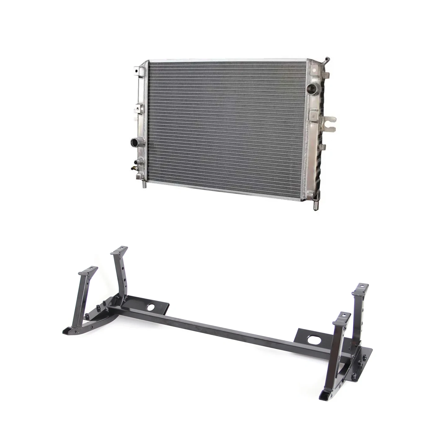 RA-365 Direct Fit Aluminium Radiator & Steunhouder Combo 14-19