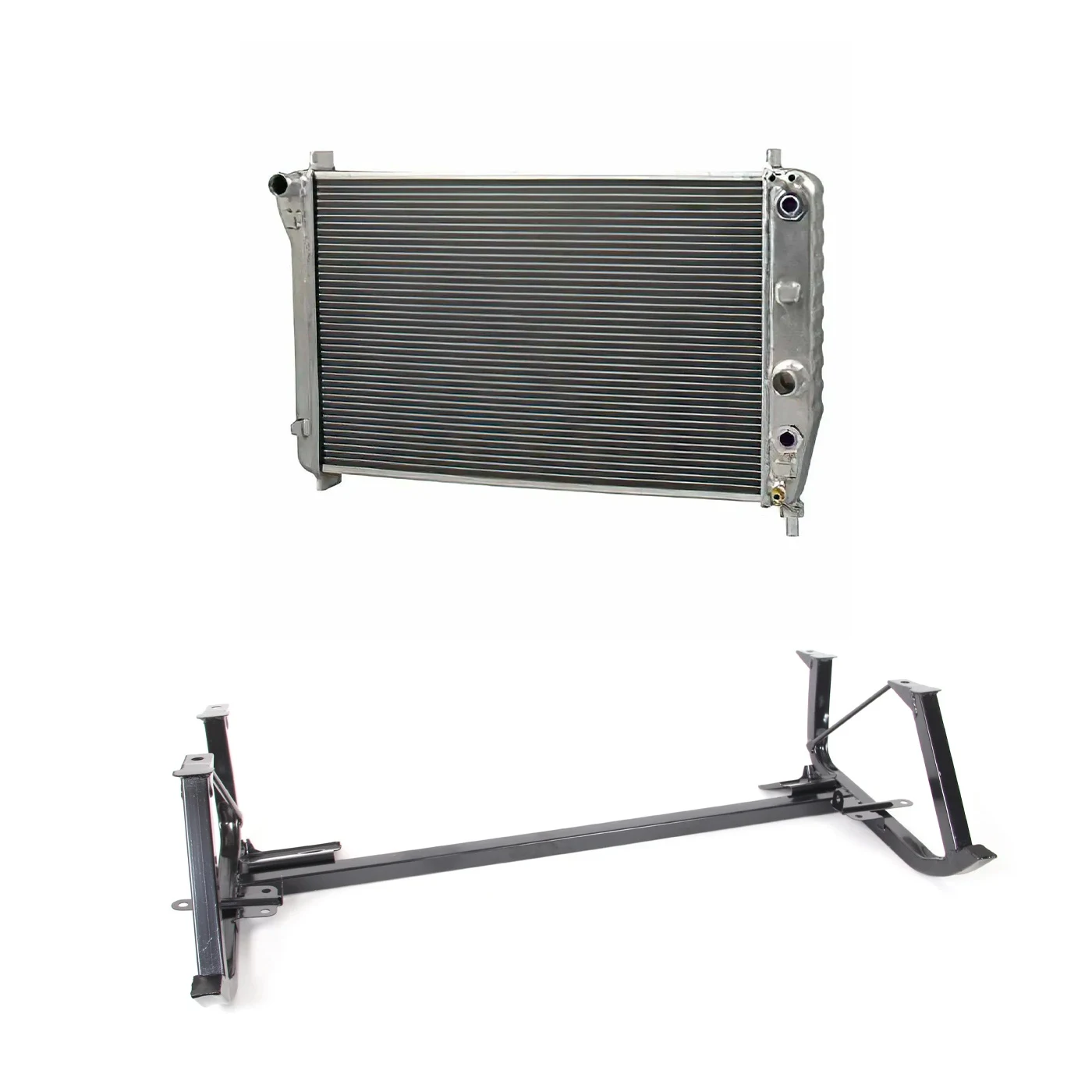 RA-355 w/Auto Direct Fit Aluminum Radiator & Support Cradle Combo 97-01E