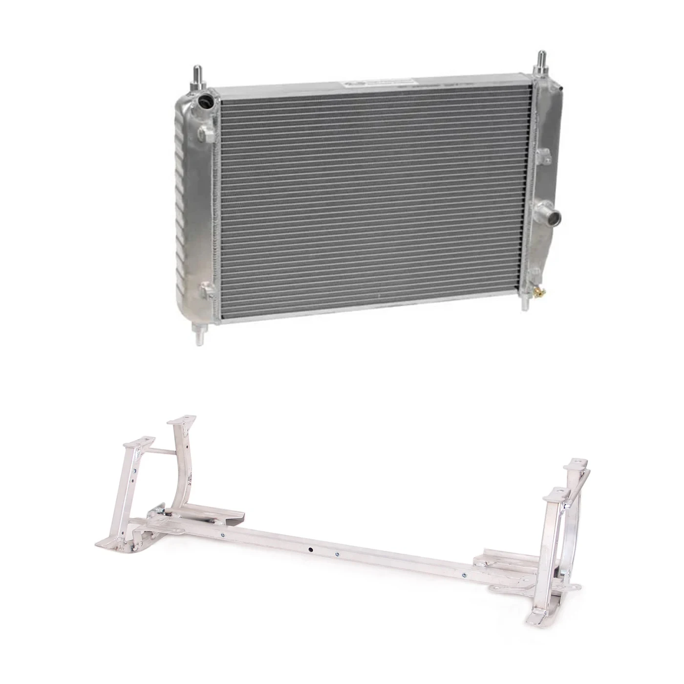 RA-361 6-Spd non Z51 Direct Fit Aluminum Radiator & Support Cradle Combo 05-13