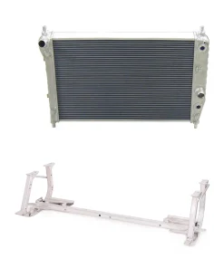 RA-362  05-13 Auto, 07-13 Z51 & 06-13 LS7 Direct Fit Aluminum Radiator & Support Cradle Combo