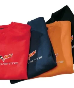 Alternative view of C6 Corvette sweatshirt