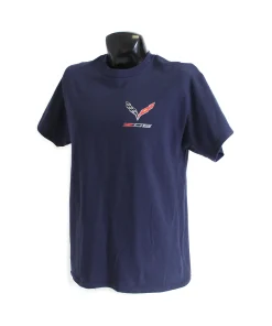 Alternative view of C7 Corvette Z06 Ontworpen om te domineren T-shirt