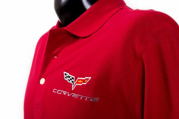 Heren C6 Corvette Cutter & Buck Toernooi Poloshirt - Afbeelding 3