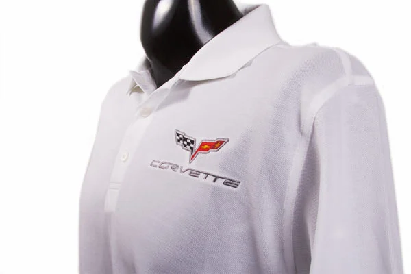 Heren C6 Corvette Cutter & Buck Toernooi Poloshirt - Afbeelding 9