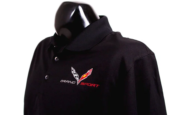 C7 Corvette Grand Sport Heren Nike Dri-Fit Poloshirt - Afbeelding 6