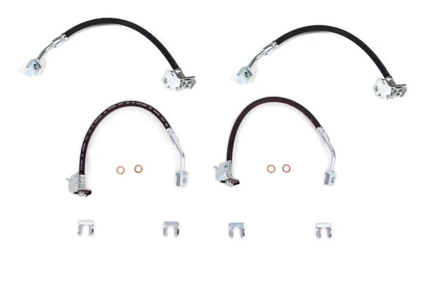 832-254 Rubberen remleiding set met ringen en clips 97-04