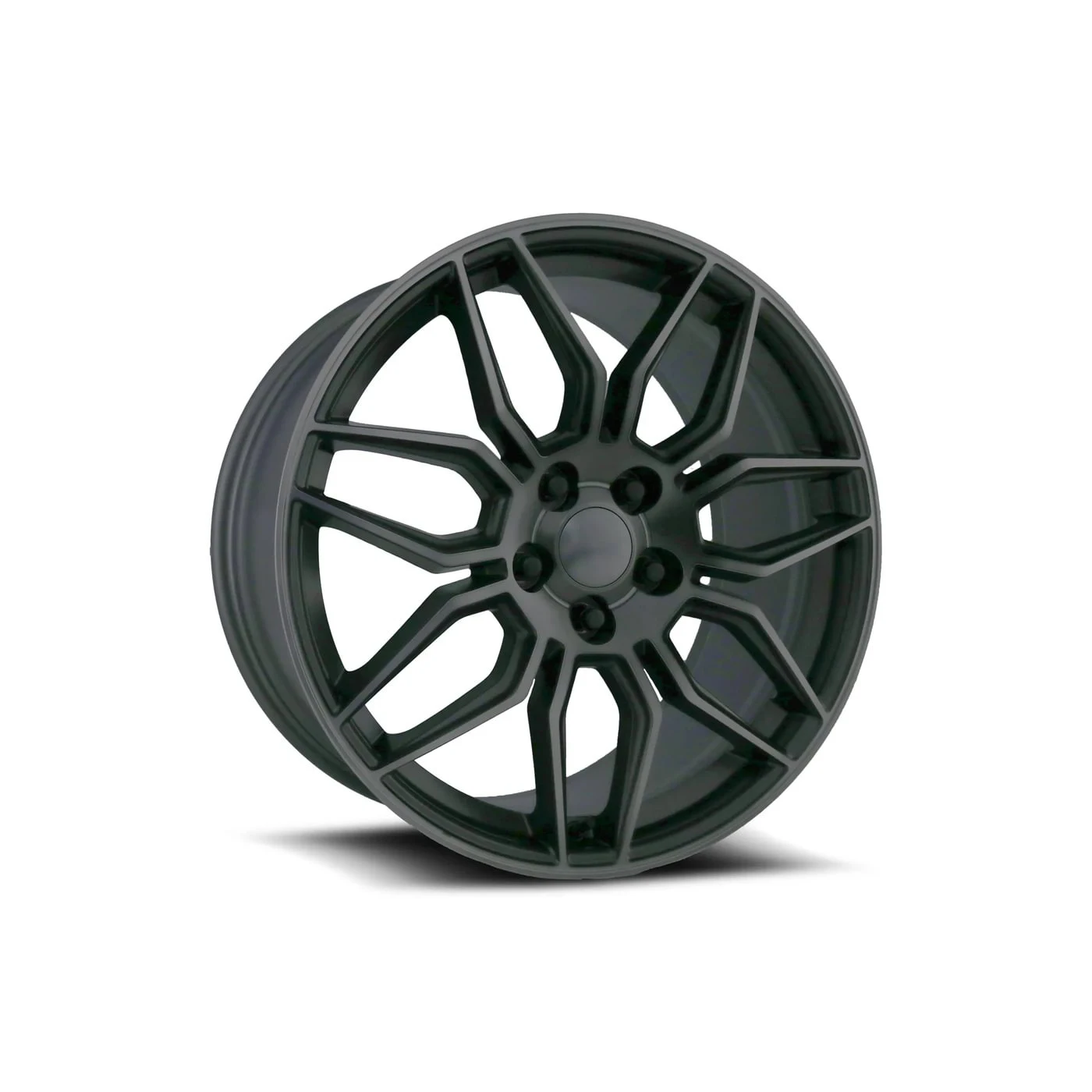 H-1167 Z06 Stijl Titanium Grijs Wiel set (19x8.5/20x11) 20-24