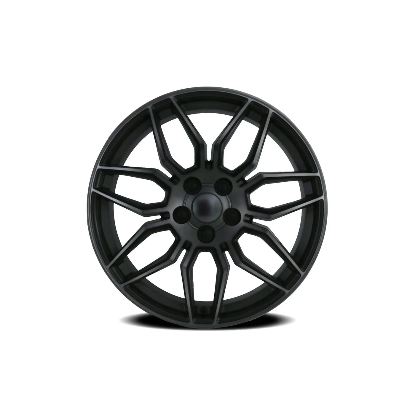 H-1167 Z06 Stijl Titanium Grijs Wiel set (19x8.5/20x11) 20-24 - Afbeelding 2