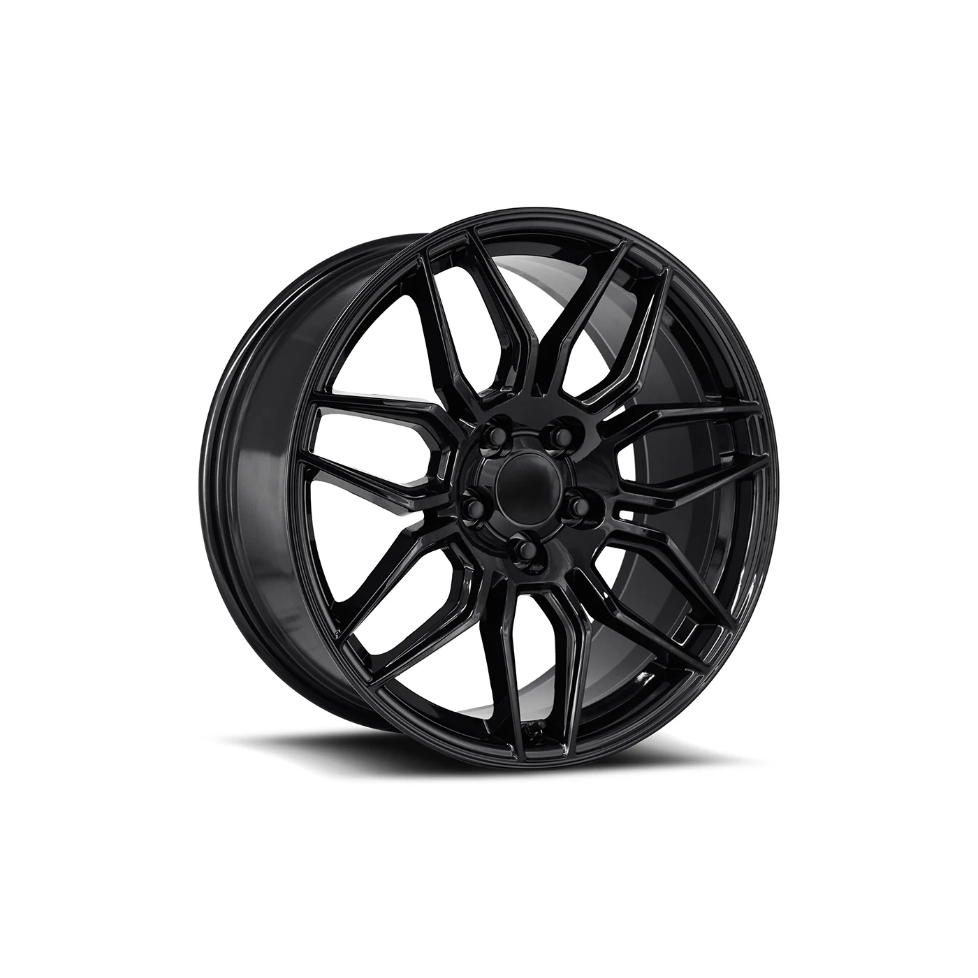 H-1168 Z06 Stijl Glanzend Zwarte Wiel set (19x8.5/20x11) 20-24