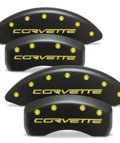 Alternative view of X-3364 Remklauwkappen met "Corvette" (Stealth Black) 05-13