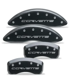 X-3366 Remklauwkappen met Corvette (Carbon Look) 05-13